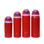 24oz Stainless Steel Bottle with Pop-Up Lid & Hidden Handle