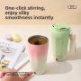 350ml Self Stirring Stainless Steel Coffee Cup with Type C