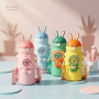 450ml Rabbit Pop-Up Lid Stainless Steel Kids Bottle OEM