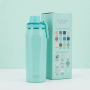 650ml Contoured Stainless Steel Vacuum Water Bottle