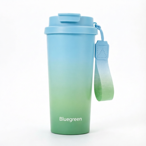 500ml Dual-Spout 304 Stainless Steel Water Bottle OEM