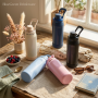 650ml Contoured Stainless Steel Vacuum Water Bottle