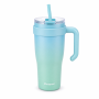 20oz Stainless Steel Tumbler with Handle and Straw OEM