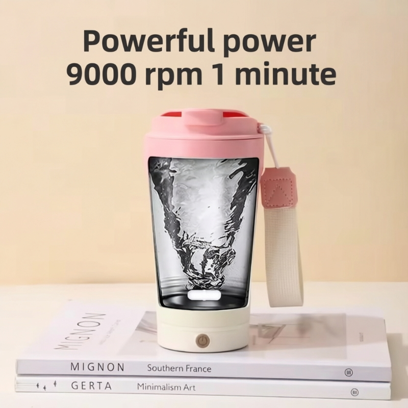 350ml Self Stirring Stainless Steel Coffee Cup with Type C