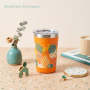 360ml Insulated Stainless Steel Cup with Slider Lid OEM