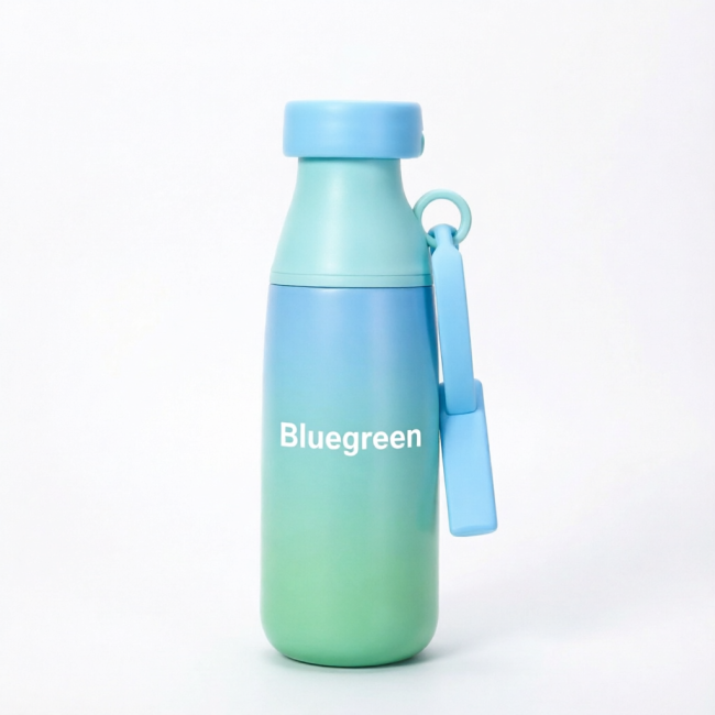 500ml Stainless Steel Milk Bottle with Straw and Strap OEM 500ml Stainless Steel Milk Bottle with Straw and Strap OEM