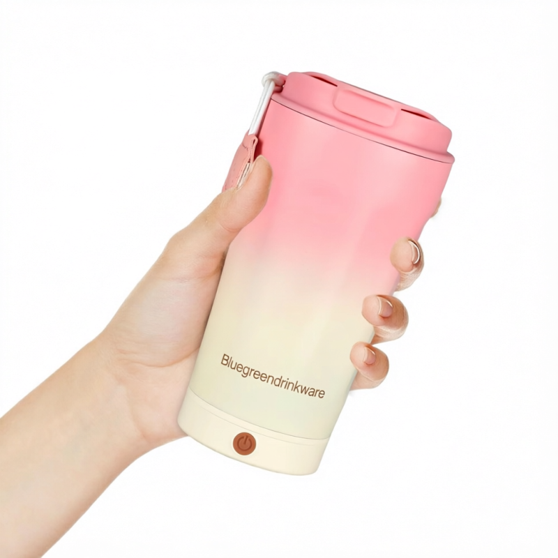 350ml Self Stirring Stainless Steel Coffee Cup with Type C