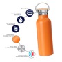 600ml / 20oz Sports Water Bottle With Multiple Lid Options | Custom Water Bottles Wholesale