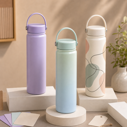 800ML/26oz Custom Portable Stainless Steel | Bluegreen