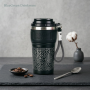 500ml Ceramic Lined Stainless Steel Coffee Cup OEM