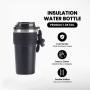 500ml Ceramic Lined Stainless Steel Coffee Cup OEM