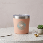 240ml/8oz Custom Leakproof Stainless Steel Cup | Bluegreen