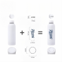 500ml Rounded Small Mouth Stainless Steel Water Bottle