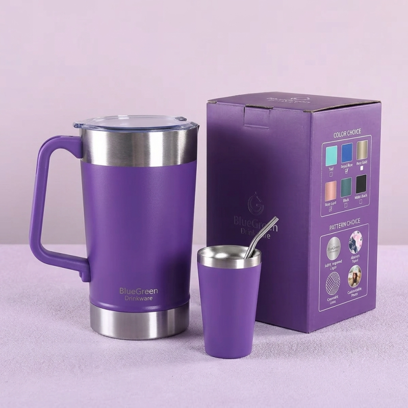 1900ml Insulated Stainless Steel Water Jug OEM