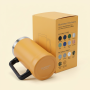 24oz Wide-Mouth Insulated Cup with Large Handle