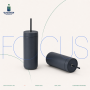 500ml Compact Stainless Steel Straw Tumbler | Bluegreen