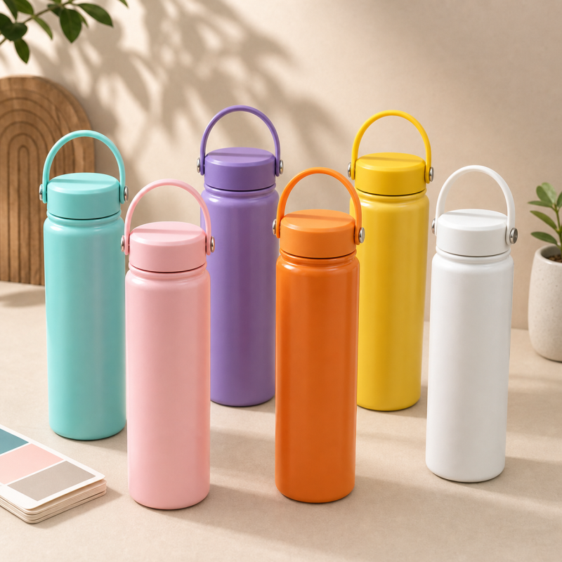 800ML/26oz Custom Portable Stainless Steel | Bluegreen