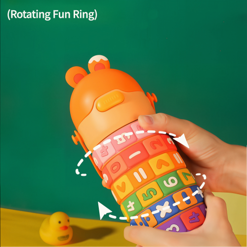 420ml Kids Math Game Stainless Steel Water Bottle OEM