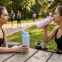 650ml Contoured Stainless Steel Vacuum Water Bottle
