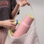 40oz Insulated Tumbler with Handle and Straw Lid