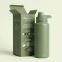 20oz/600ml Multi Lid Stainless Steel Vacuum Flask OEM