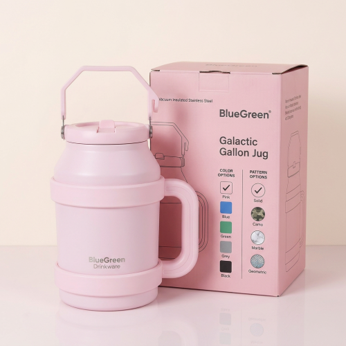 1500ml Dual Handle 304 Stainless Steel Water Jug OEM