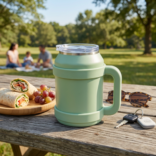 50oz/1500ml Insulated Jug with Handle and Dual-Drink Lid