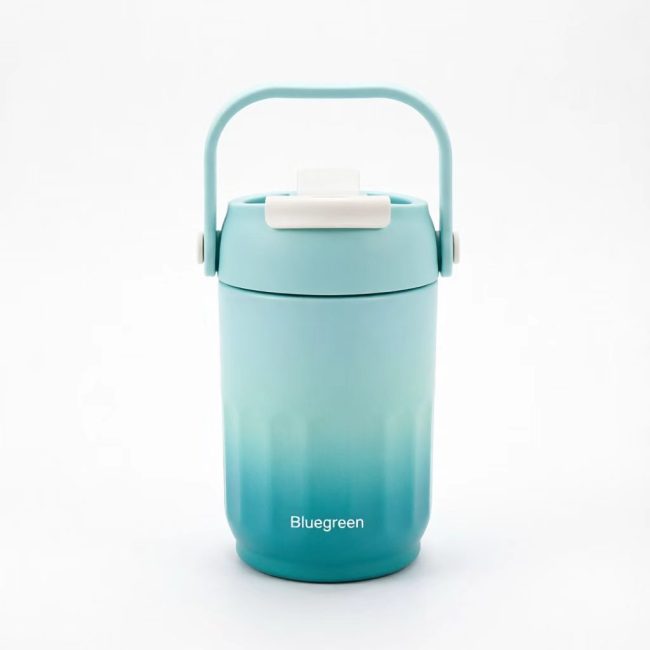 480ml Dual-Drink Stainless Coffee Cup with Carry Lid OEM