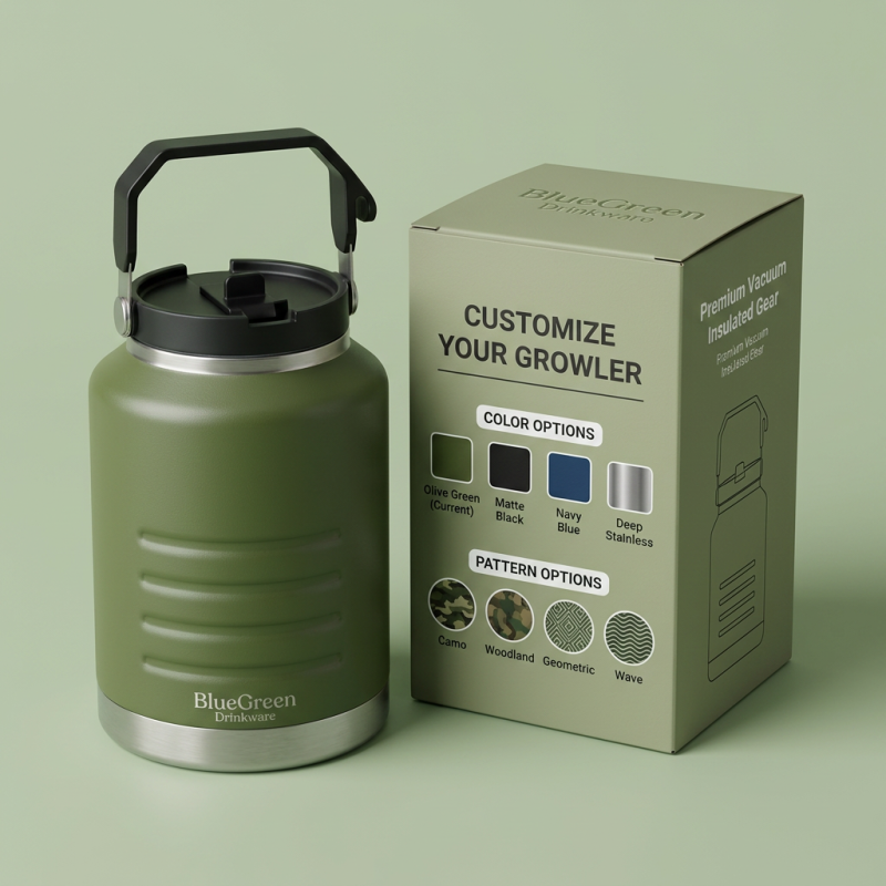 1500ml 304 Stainless Steel Carry Handle Vacuum Flask OEM