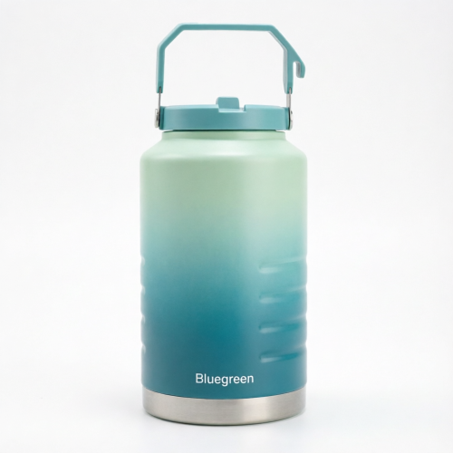 2000ml Stainless Steel Carry Handle Outdoor Flask OEM