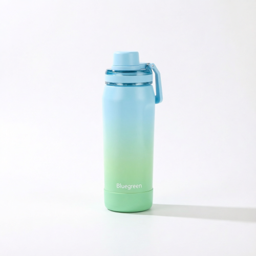 650ml Contoured Stainless Steel Vacuum Water Bottle