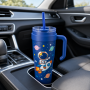 20oz Stainless Steel Tumbler with Handle and Straw OEM