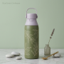 500ml Handle Bounce Lid Leakproof Stainless Steel Sports Flask OEM