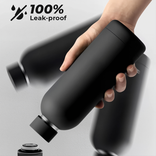 500ml Rounded Small Mouth Stainless Steel Water Bottle
