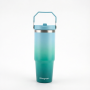 30oz Car Cup Holder Tumbler with Handle and Optional Lids