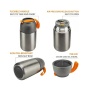 450ml Thermal Food Jar with Carry Strap & Spoon | OEM