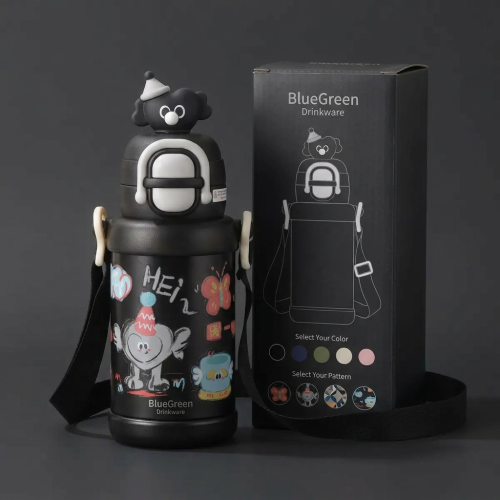 500ml Elephant 316 Stainless Steel Kids Bottle OEM