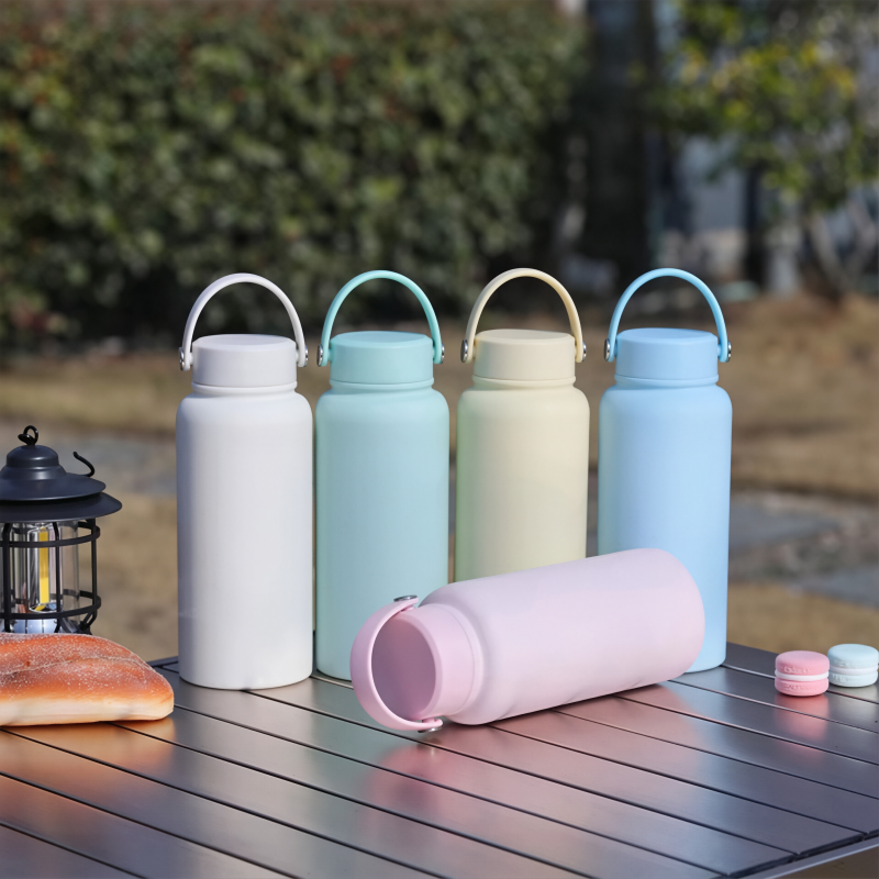 1000ml Multi-Lid 304 Stainless Steel Vacuum Flask OEM