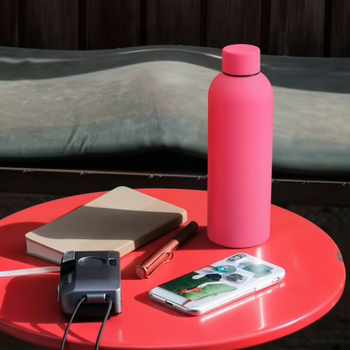 500ml Rounded Small Mouth Stainless Steel Water Bottle