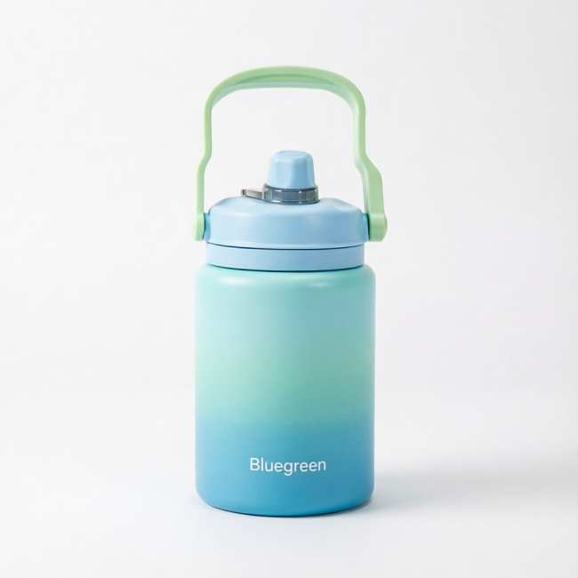 4L Leakproof Stainless Steel Water Jug with Dual-Drink Lid 4L Leakproof Stainless Steel Water Jug with Dual-Drink Lid
