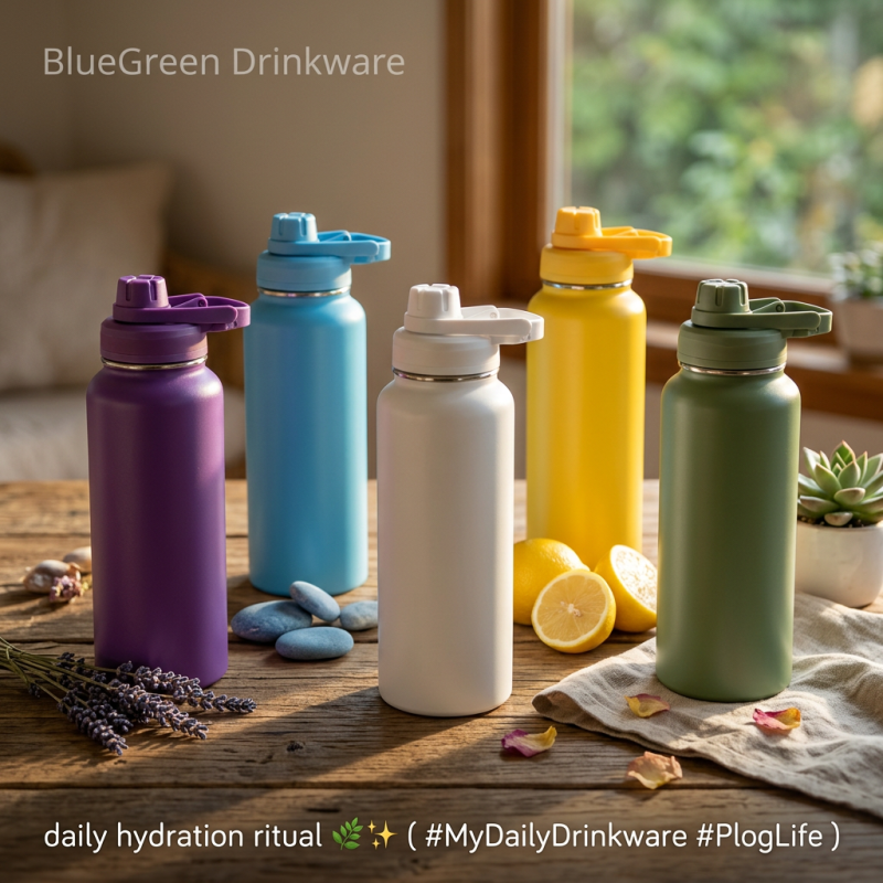 20oz/600ml Multi Lid Stainless Steel Vacuum Flask OEM