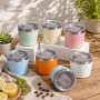 240ml/8oz Custom Leakproof Stainless Steel Cup | Bluegreen