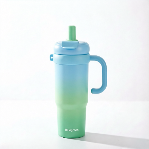800ml 316 Stainless Steel Dual Drink Tumbler with Handle