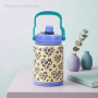 4L Leakproof Stainless Steel Water Jug with Dual-Drink Lid