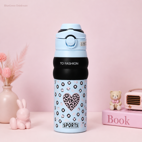 550ml 316 Stainless Steel Sport Flask with 3-Way Lid