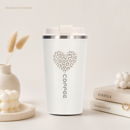 510ml Stainless Coffee Tumbler with Dual-Drink Lid OEM