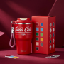 510ml Octagonal Travel Coffee Cup with Strap&Flip lid