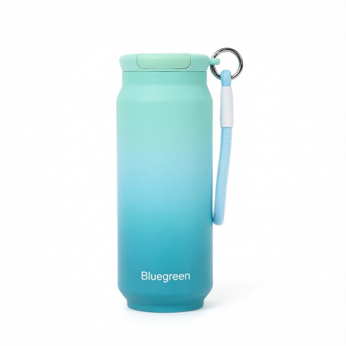 500ml Can-Shaped Insulated Water Bottle with Carry Loop