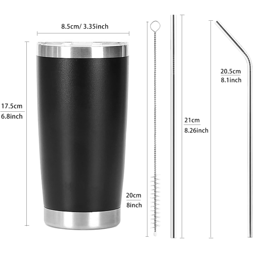 Custom for 30oz Double Wall Stainless Steel Vacuum Insulated Travel Tumbler 20oz Coffee Mug with Lid Gift for Coffee