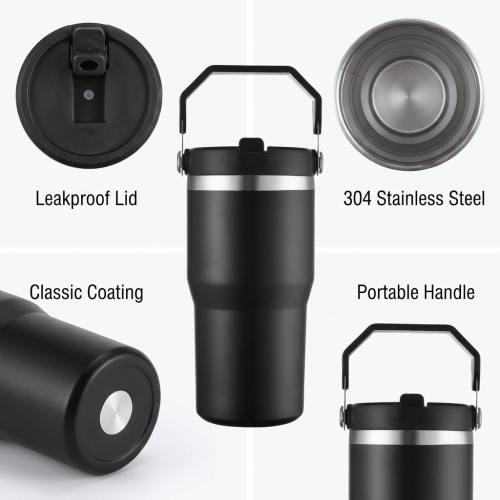 Best Price 20oz Stainless Steel Tumbler with Handle and Straw Sublimation Blank Tumbler for Custom Logo